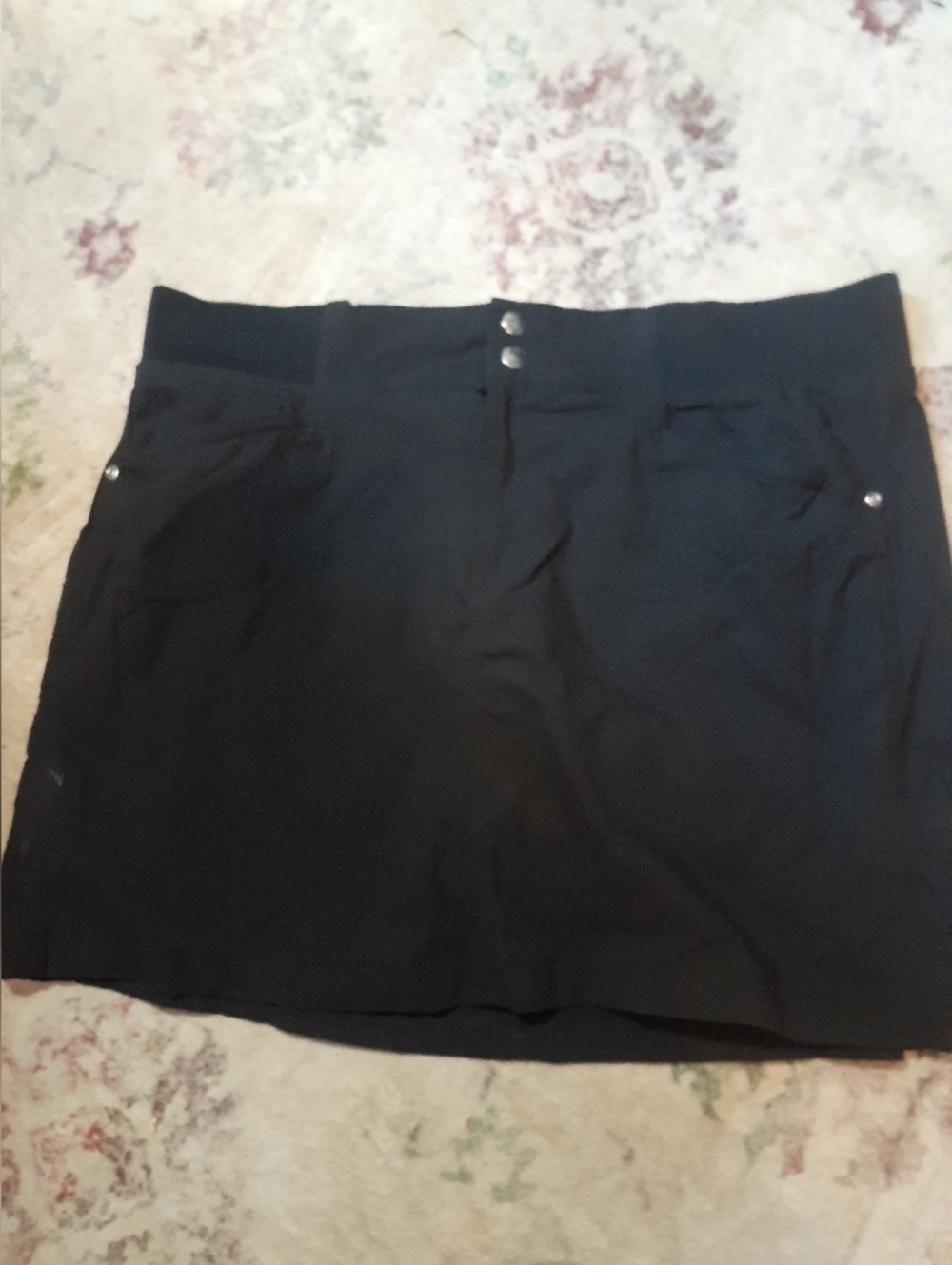 Style & Co. Black Women’s Stretch Skort